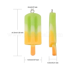 Подвески из радужной смолы&nbsp;CRES-S359-30