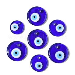 18 шт. 3 стиля подвески ручной работы в стиле лэмпворк от сглаза&nbsp;LAMP-CJ0002-74