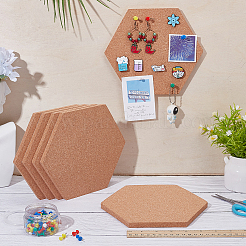 15 шт. самоклеящиеся пробковые изоляционные листы&nbsp;AJEW-AR0004-84B