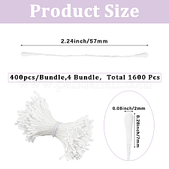 Гипс с хлопковым шнуром искусственный цветок сердцевина&nbsp;DIY-WH20007-36A-09