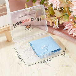 20 шт. 925 фурнитуры для сережек-гвоздиков из стерлингового серебра&nbsp;DIY-BBC0001-13