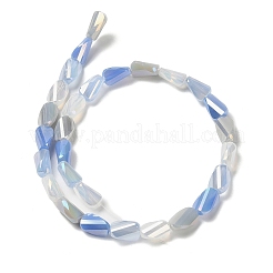 Стеклянные бусины с гальваническим покрытием &nbsp;EGLA-P065-01A-05