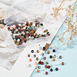 160 шт. 16 вида бусин из натурального камня&nbsp;G-NB0003-62