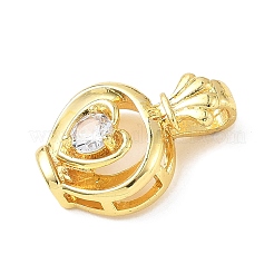 Латунные микро проложить кубического циркония подвески&nbsp;KK-D357-41G