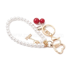 Брелки из ракушек и жемчуга&nbsp;HJEW-JM04619