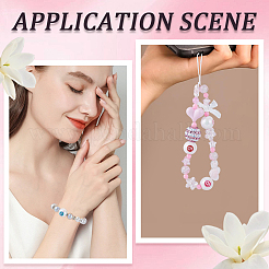 60шт акриловые бусины имитация ракушки&nbsp;OACR-SP0001-21