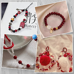 3 цвет непрозрачных акриловых бусин&nbsp;MACR-SP0001-94C