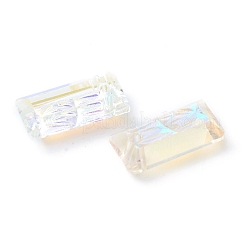 Подвески из тисненого стекла со стразами&nbsp;GLAA-J101-07A-001PS