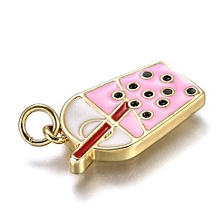 Латунь эмаль подвески&nbsp;KK-B026-16G