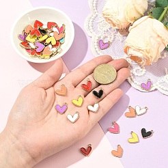 Подвески из эмали из сплава 50 шт.&nbsp;ENAM-YW0006-37