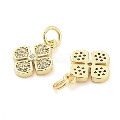 Латунные микро проложить кубического циркония подвески&nbsp;KK-H527-15G