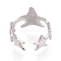 Кольца-манжеты из нержавеющей стали 304 для женщин&nbsp;RJEW-N052-09P