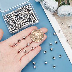 150 шт. разделительные бусины из нержавеющей стали 304&nbsp;STAS-UN0057-66