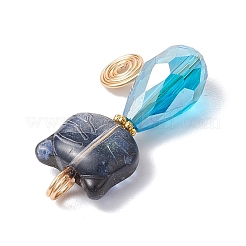 Подвески из гальванического стекла&nbsp;PALLOY-JF03995