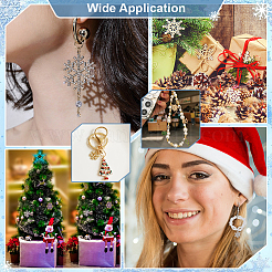 12шт 3 стиля латунные микропаве прозрачные кубические подвески из циркония&nbsp;KK-PH0012-21