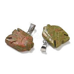 Природные подвески Unakite&nbsp;G-B127-16P-07