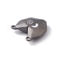 Магнитные застежки из сплава с сердечком&nbsp;LS-FIND-C013-02C