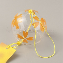 Стеклянные колокольчики DJEW-WH0016-33C