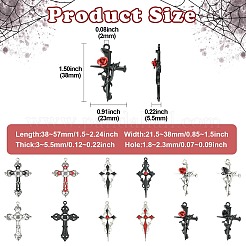 48шт 12 стиля подвески из сплава в тибетском стиле&nbsp;FIND-CJ0005-16