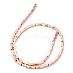 Гальванические нити из синтетических немагнитных гематитовых бусин&nbsp;G-I360-Y02-03