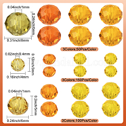 900 шт. 9-х цветные стеклянные бусины на тему Дня благодарения&nbsp;EGLA-SP0001-36