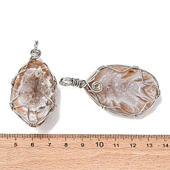 Естественно агат большие кулоны&nbsp;G-A282-06P