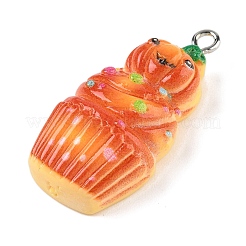 Подвески из непрозрачной смолы на тему Хэллоуина&nbsp;LS-RESI-Z040-01P-03