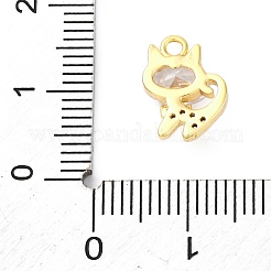 Латунные микро проложить кубического циркония подвески&nbsp;KK-A240-16G