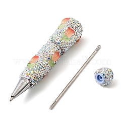 Ручка из полимерной глины со стразами и тюльпановой смолой для бусин&nbsp;AJEW-B108-02B