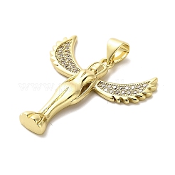 Латунные микро проложить кубического циркония подвески&nbsp;KK-M324-18G