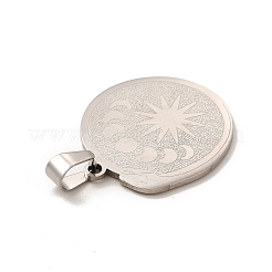 Подвески из нержавеющей стали 201 STAS-B037-04P