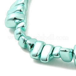 Нити синтетических немагнитных гематитовых бусин с гальваническим покрытием G-H072-D01-01D