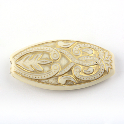 Овальные обшивки акриловые бусины&nbsp;PACR-Q102-28A