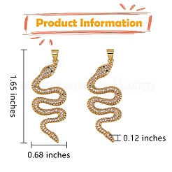 5шт латунные подвески с микропаве и кубическим цирконием&nbsp;ZIRC-SZ0002-90