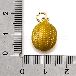 Латунь эмаль подвески&nbsp;KK-Z104-06G-01