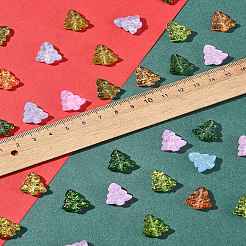 40 шт. окрашенные и нагретые стеклянные бусины&nbsp;GLAA-FS0001-88A