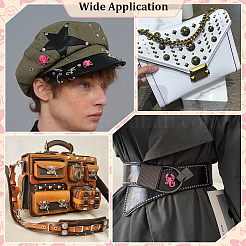 12 комплект декоративных пуговиц из цинкового сплава 6 стилей&nbsp;FIND-PH0027-77