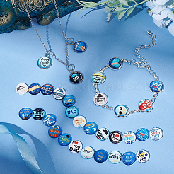 1 пакетик стеклянных кабошонов&nbsp;GGLA-PH0001-40A