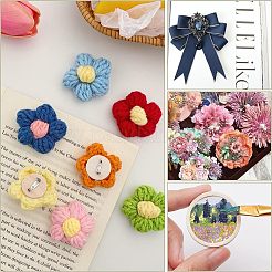 15 шт. 3 размера брошь кабошон из нержавеющей стали безель оправы&nbsp;FIND-OC0001-79