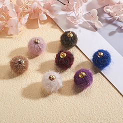 Подвески из искусственного норкового меха WOVE-CJ0001-02