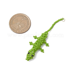 Подвески в виде геккона из стеклянных бусин&nbsp;PALLOY-MZ01115-01