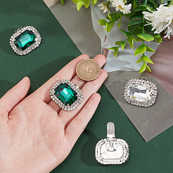 4 шт. 2 цвета железные пряжки для обуви&nbsp;FIND-AR0004-48