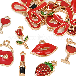 Подвески из эмали и сплава&nbsp;ENAM-FP0002-24