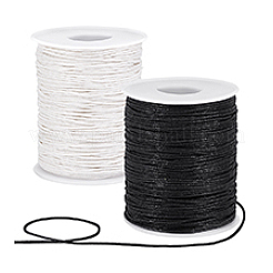 2 рулон 2 цвета вощеных хлопковых шнуров&nbsp;YC-PH0001-52C