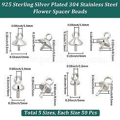 200 шт. 4 стиля латунных колышков&nbsp;KK-BBC0020-76