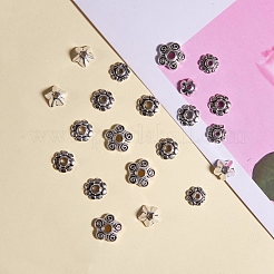 Тибетском стиле сплав шарик крышки TIBE-JP0001-01