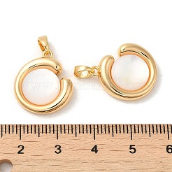 Латунные подвески из ракушек&nbsp;KK-M270-47G