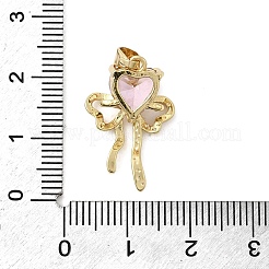 Латунные микро проложить кубического циркония подвески&nbsp;KK-A275-23G