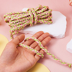 Плетеный шнур из искусственной замши в технике макраме&nbsp;AJEW-TAC00021