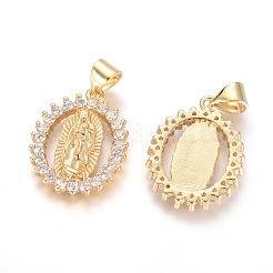 Латунные микро проложить кубического циркония подвески&nbsp;KK-I657-32G-B